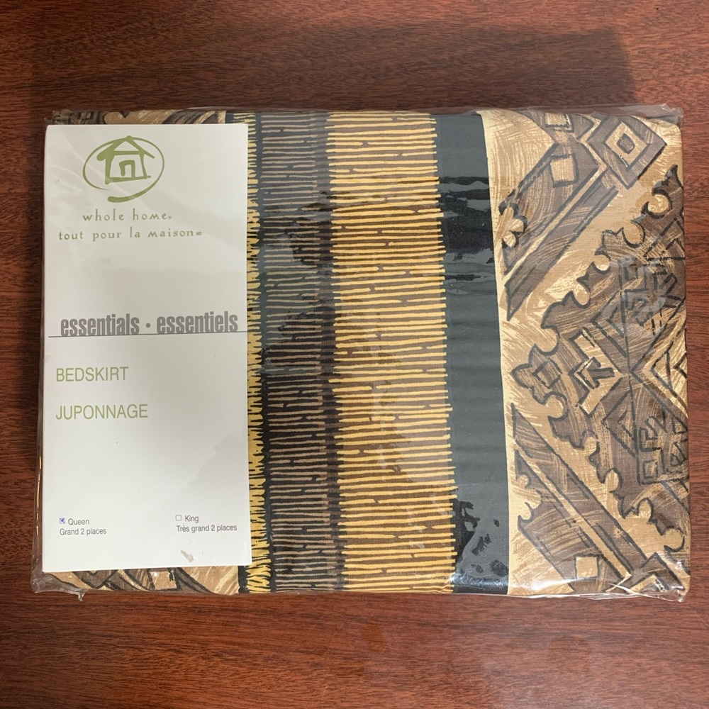 Whole Home | Serengeti Bed Skirt - Queen